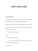 CHẨN ĐOÁN PHÙ doc