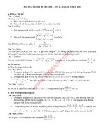 THỬ SỨC TRƯỚC KÌ THI SỐ 5 potx