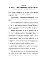 Luận văn tốt nghiệp : Thực trạng của công nghiệp Việt Nam trong nền khoa học công nghệ phát triển phần 2 potx