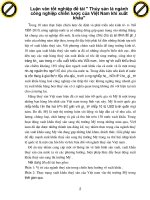 Luận văn tốt nghiệp đề tài 