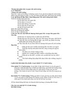 Ôn tập môn phân tích và quan trắc môi trường pot