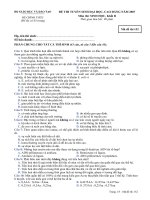 ĐỀ THI TUYỂN SINH ĐH, CĐ_MÔN SINH_ KHỐI B_NĂM 2007_MÃ ĐỀ 152 pot