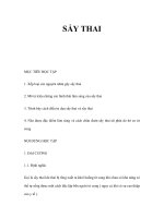 SẨY THAI MỤC TIÊU HỌC TẬP docx