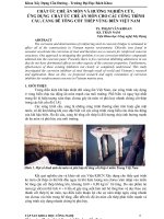 CHẤT ỨC CHẾ ĂN MÒN VÀ HƯỚNG NGHIÊN CỨU, ỨNG DỤNG CHẤT ỨC CHẾ ĂN MÒN CHO CÁC CÔNG TRÌNH CẦU, CẢNG BÊ TÔNG CỐT THÉP VÙNG BIỂN VIỆT NAM potx
