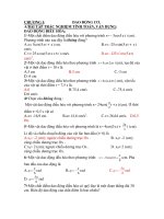 BÀI TẬP DAO ĐỘNG CƠ docx