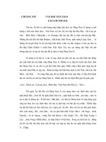 VĂN HỌC ẤN ĐỘ, NHẬT BẢN LÀO, CAMPUCHIA, Ả RẬP - CHƯƠNG 14. VĂN HỌC DÂN GIAN LÀO doc