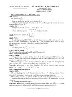 ĐỀ THI THỬ ĐẠI HỌC MÔN TOÁN - TRƯỜNG THPT CHUYÊN HẠ LONG pot