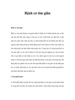 Bệnh cơ tim giãnBệnh cơ tim giãn pdf