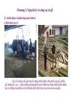 Bài giảng nguyên lý cắt gọt gỗ : Nguyên lý và công cụ xẻ gỗ part 1 docx