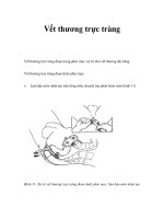 Vết thương trực tràng ppt