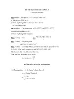 ĐỀ THI HỌC SINH GIỎI LỚP 12 - đề 3 pptx