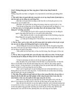 Câu 5: Những đóng góp của Mac-Ang ghen về lịch sử học thuyết kinh tế potx