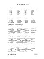 ĐỀ THI THỬ ĐH-CĐ: TEST 18 pot