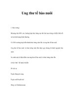 Ung thư tế bào nuôi potx