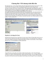 Visual Basic 6 - chương 2 potx