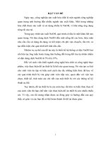 Thiết kế hệ thống cô đặc NaOH hai nồi liên tục ống tuần hoàn trung tâm buồng đốt trong đối lưu tự nhiên nhằm cô đặc dung dịch NaOH từ 5% lên 35%