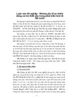 Luận văn tốt nghiệp : Những yếu tố tự nhiên đóng vai trò thiết yếu trong phát triển kinh tế đất nước phần 1 pps