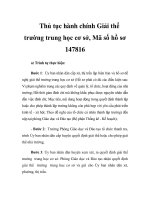 Thủ tục hành chính Giải thể trường trung học cơ sở, Mã số hồ sơ 147816 pdf