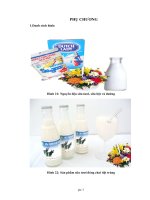Luận văn : THỬ NGHIỆM QUI TRÌNH CHẾ BIẾN SỮA TƯƠI ĐÓNG CHAI TIỆT TRÙNG CÓ BỔ SUNG SỮA BỘT TẠI NHÀ MÁY NƯỚC GIẢI KHÁT FESTI part 9 docx
