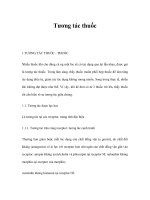 Tương tác thuốc pdf