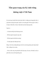 Tầm quan trọng của Ký sinh trùng đường ruột ở Viêt Nam pdf