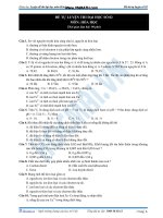 Đề tự luyện hóa - số 2 pps