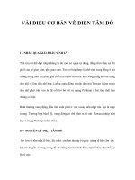 VÀI ĐIỀU CƠ BẢN VỀ ĐIỆN TÂM ĐỒ doc