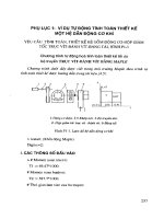 Giáo trình tự động hóa tính toán thiết kế chi tiết máy - Phụ lục tham khảo ppsx