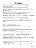 KỲ THI THỬ TUYỂN SINH ĐẠI HỌC NĂM 2011 Môn. Vật Lý – Lần 9 potx