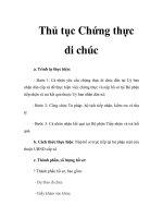 Thủ tục Chứng thực di chúc pps
