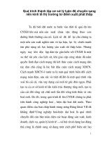 Quá trình thành lập cơ sở lý luận để chuyển sang nền kinh tế thị trường từ điểm xuất phát thấp p1 pot