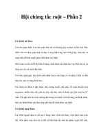 Hội chứng tắc ruột – Phần 2 pot