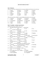 ĐỀ THI THỬ ĐH-CĐ: TEST 7 doc