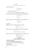 Bài tập đại số sơ cấp - Chương 6 docx