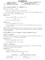 Đề thi khảo sát toán - THPT Phan Châu Trinh - Đà Nẵng pptx