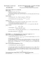 ĐỀ THI TUYỂN SINH ĐH, CĐ_MÔN TOÁN_KHỐI B_NĂM 2008 ppt