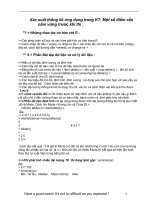 Xác suất thống kê ứng dụng trong KT: Một vài điểm cần nắm vững trước khi thi (Dùng cho phần mềm R) pot