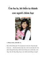 Úm ba la, hô biến ta thành con người chăm học pdf