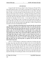 phát triển dịch vụ vận tải tại công ty tnhh đại lý hàng hóa quốc tế vica