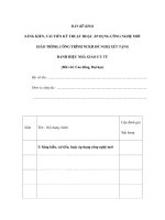 MẪU BẢN KÊ KHAI SÁNG KIẾN, CẢI TIẾN KỸ THUẬT HOẶC ÁP DỤNG CÔNG NGHỆ MỚI GIÁO TRÌNH, CÔNG TRÌNH NCKH ĐỀ NGHỊ XÉT TẶNG DANH HIỆU NHÀ GIÁO ƯU TÚ docx