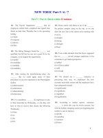 ĐỀ THI TOEIC SỐ 6 pptx