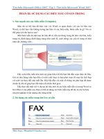 Hướng dẫn làm quen với Microsoft Word 2007 nhanh chóng phần 4 pdf