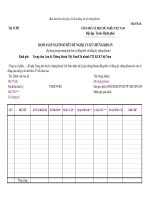 Mẫu danh sách người sở hữu đề nghị lưu ký chứng khoán ( Áp dụng trong trường hợp lưu ký đồng thời với đăng ký chứng khoán ) pot