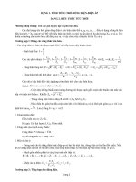 Hệ thống kiến thức vật lý 12 - Chương 3 doc