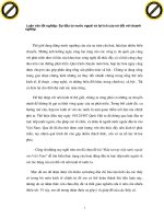 Luận văn tốt nghiệp: Sự đầu tư nước ngoài và lợi ích của nó đối với doanh nghiệp phần 1 ppsx