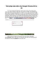 Giải pháp toàn diện cho Google Chrome khi bị lỗi pps