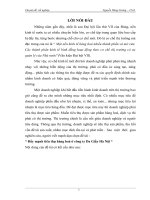 đẩy mạnh tiêu thụ hàng hoá ở công ty da giầy hà nội