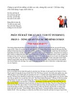 Phân tích kỹ thuật đầu tư chứng khoán part 1 ppt