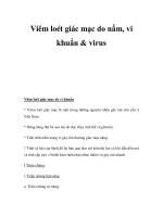 Viêm loét giác mạc do nấm, vi khuẩn & virus potx