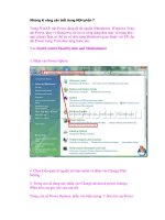 Những kĩ năng cần biết trong Hệ điều hành phần 7 potx